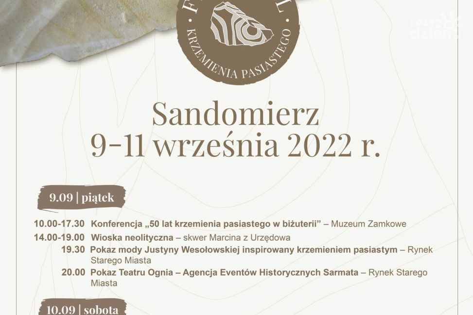 Święto Krzemienia Pasiastego  w Sandomierzu
