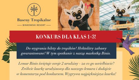 Wygraj wycieczkę do raju - konkurs dla klas 1-3 szkoły podstawowej