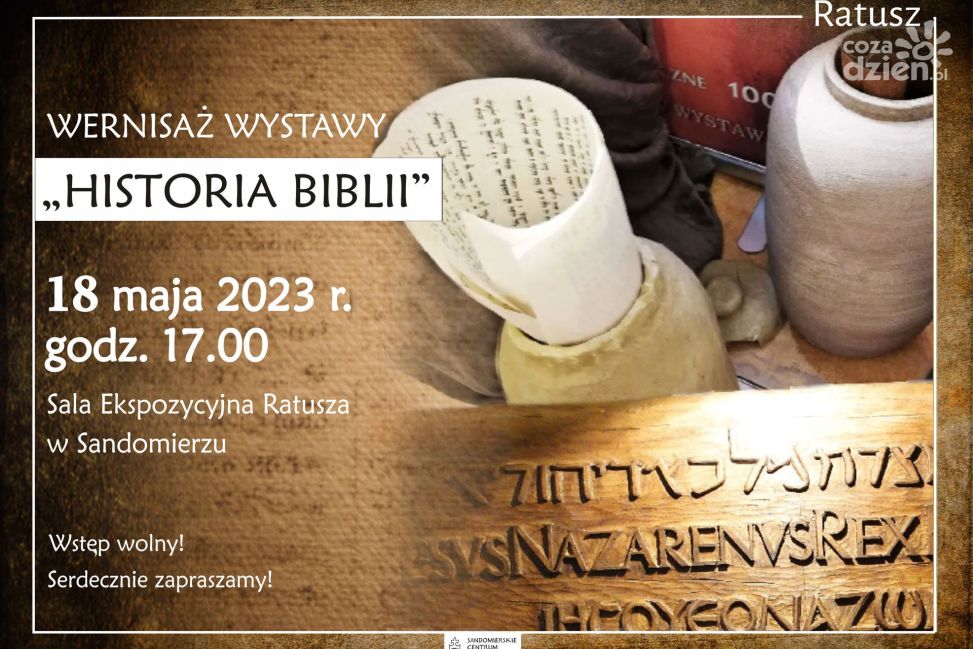 "Historia Biblii" - wernisaż wystawy