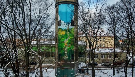 W sandomierskim Parku Miejskim powstał ekologiczny mural