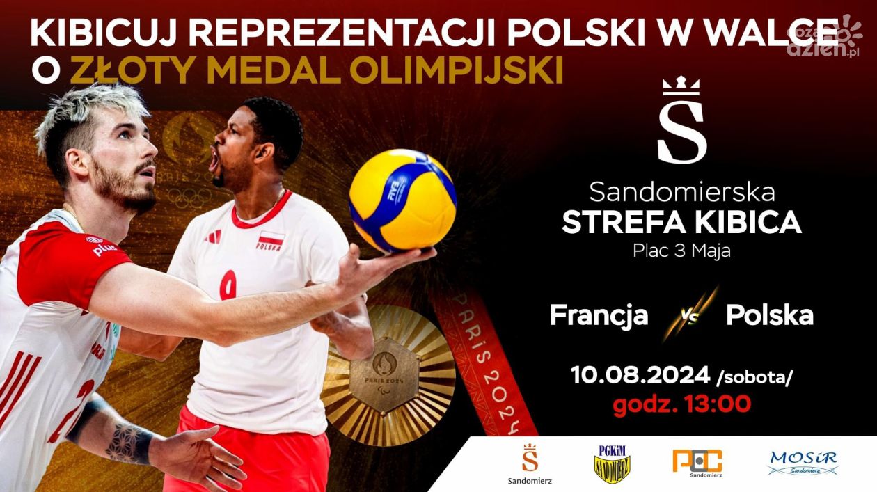 W sobotę sandomierska strefa kibica na Placu 3 Maja