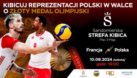 W sobotę sandomierska strefa kibica na Placu 3 Maja
