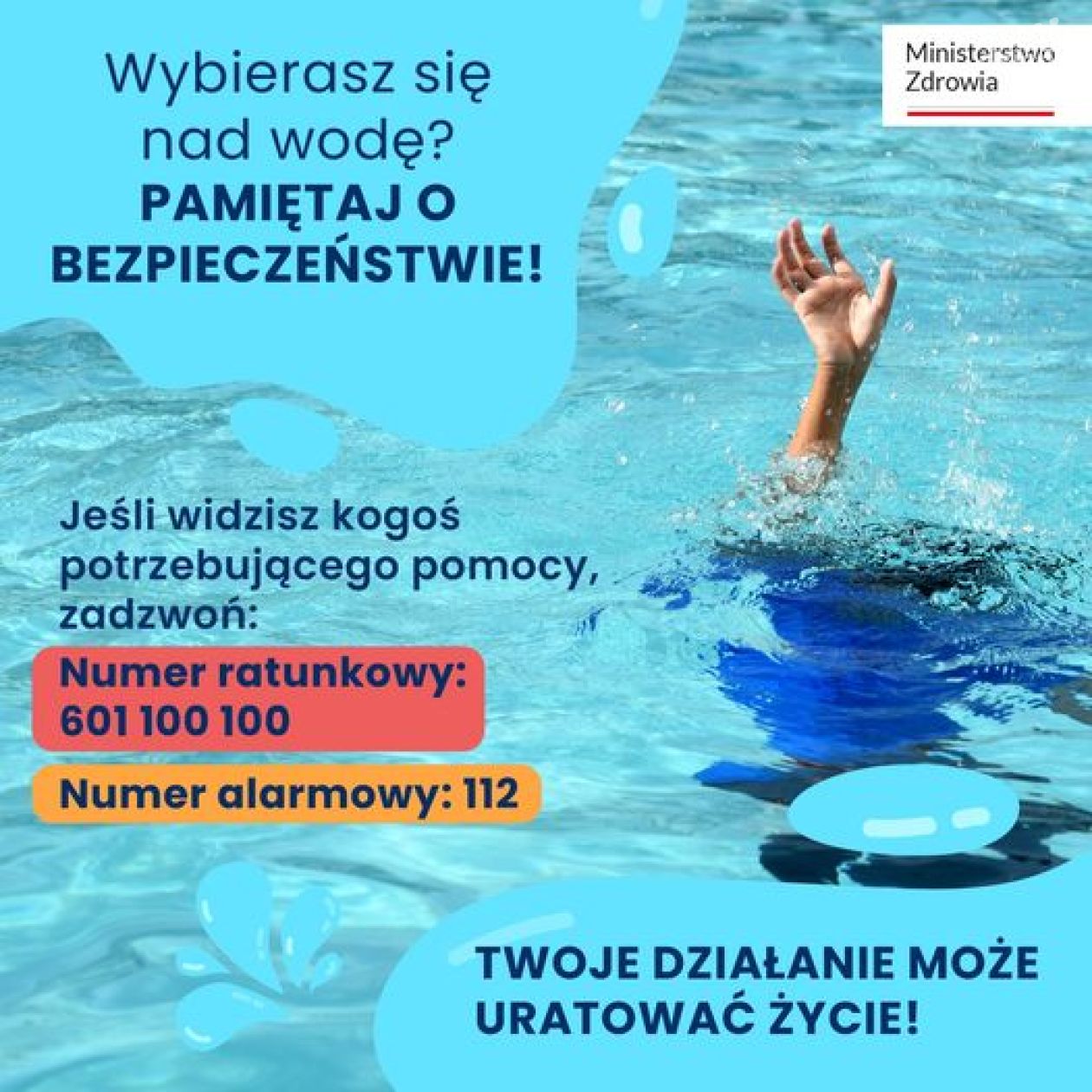 Chcesz odpocząć nad wodą? Odpoczywaj. Bezpiecznie!