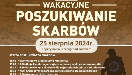 Skarby, bombowiec i żołnierze w Koprzywnicy