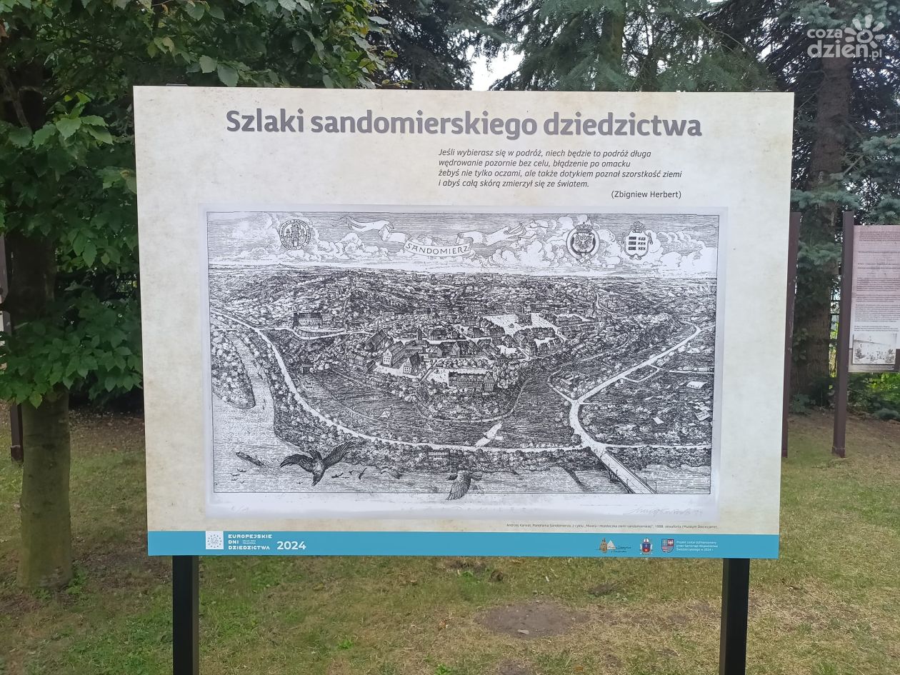 Otwarcie wystawy szlakami Sandomierza