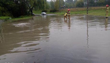 Ulewne deszcze dają się we znaki