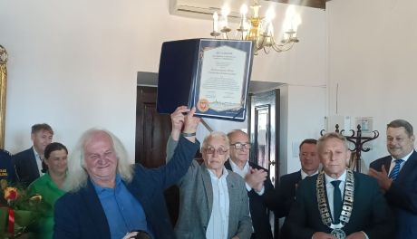 Cezary Łutowicz Honorowym Obywatelem Miasta Sandomierza