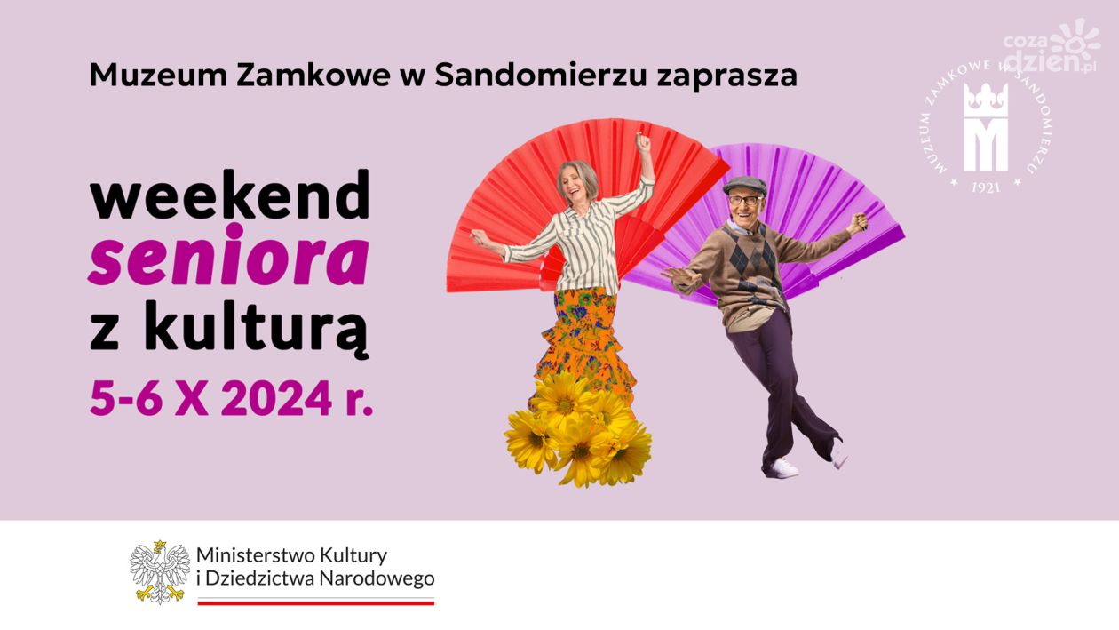 „Weekend seniora z kulturą 2024” w Zamku Królewskim w Sandomierzu