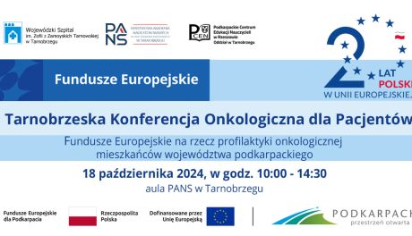 Konferencja onkologiczna po raz pierwszy!