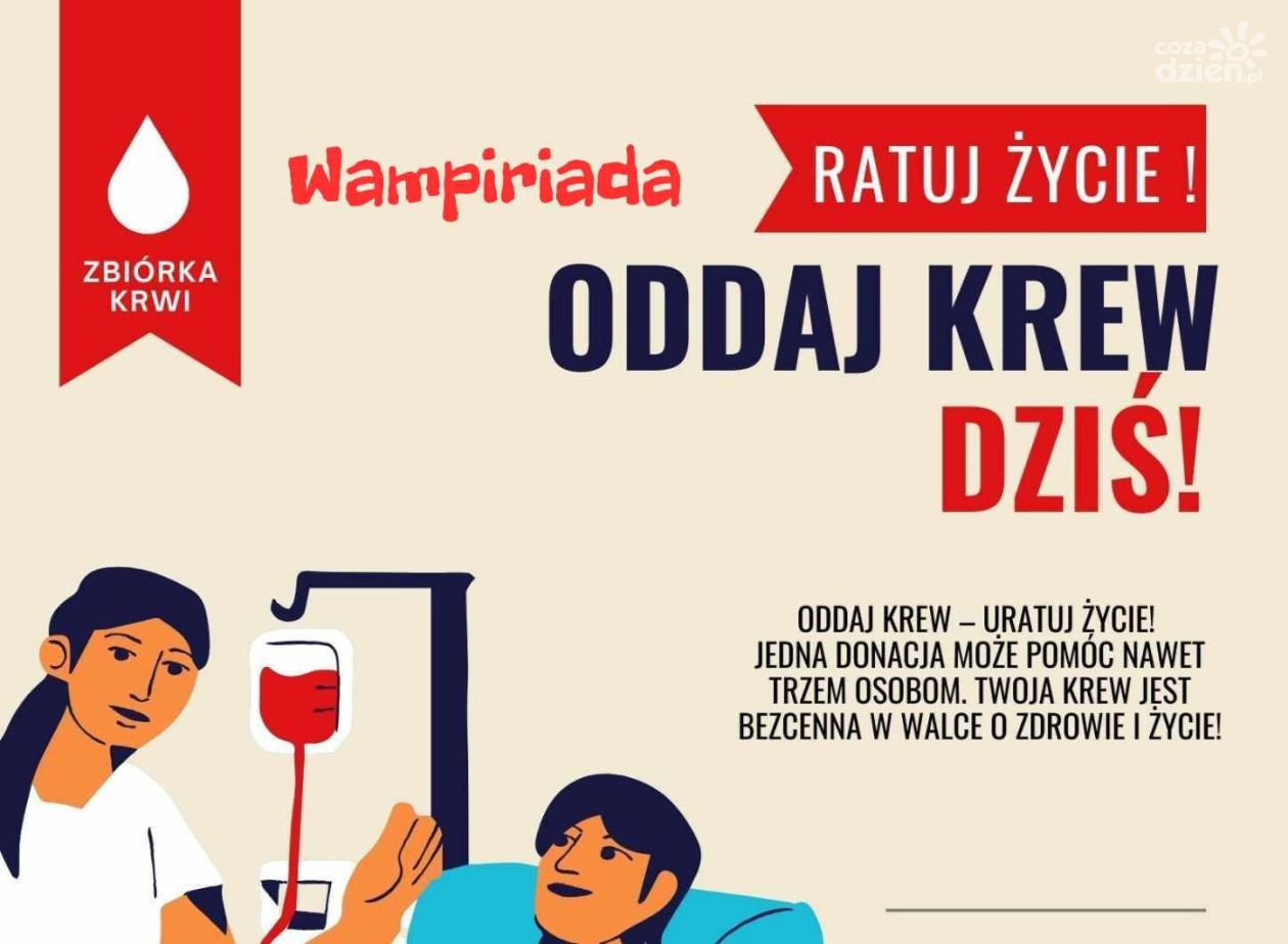 Kolejna akcja oddawania krwi pod hasłem 