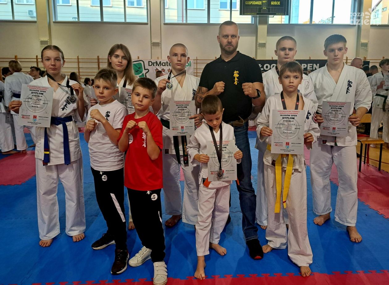 Sukces Sandomierskiego Klubu Karate na Turnieju w Głogowie