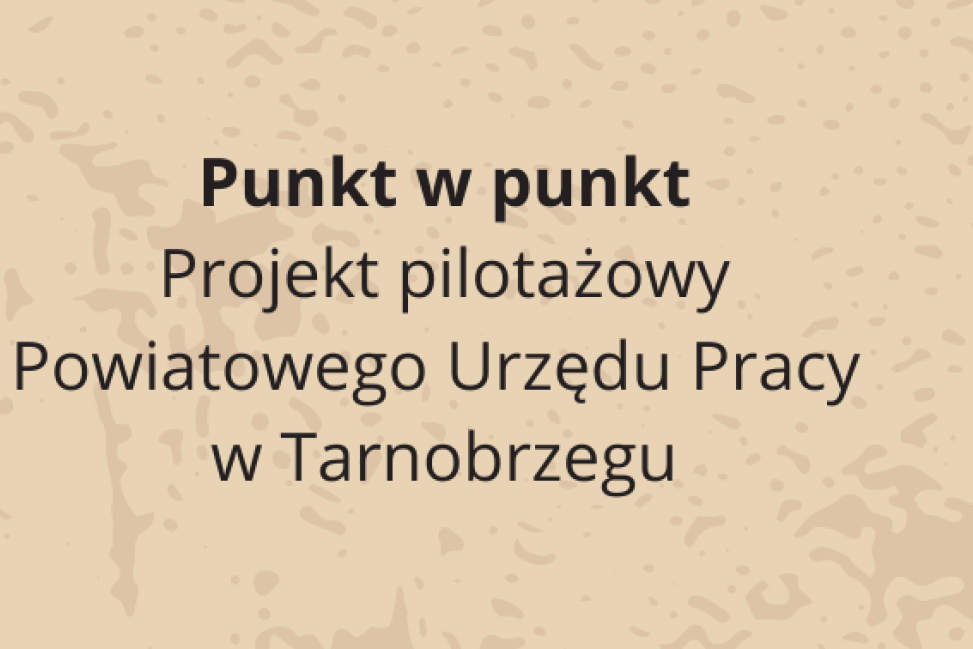 "Punkt w punkt" rusza w powiat