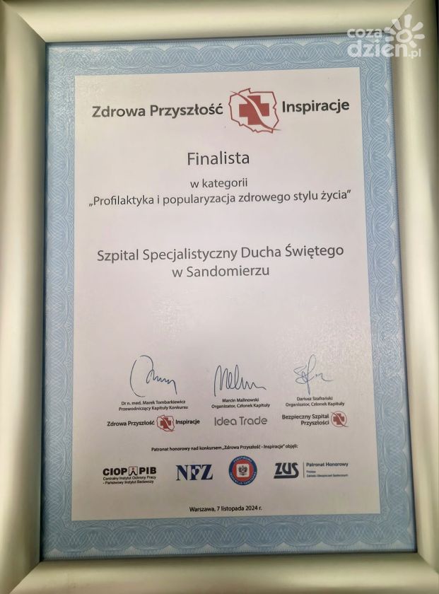 Sandomierski szpital finalistą