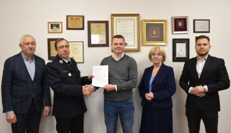 Podpisano umowę na dotację dla OSP w Bogorii Skotnickiej