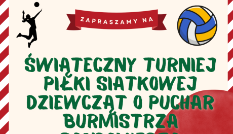 Świąteczny Turniej Siatkówki Dziewcząt o Puchar Burmistrza Sandomierza