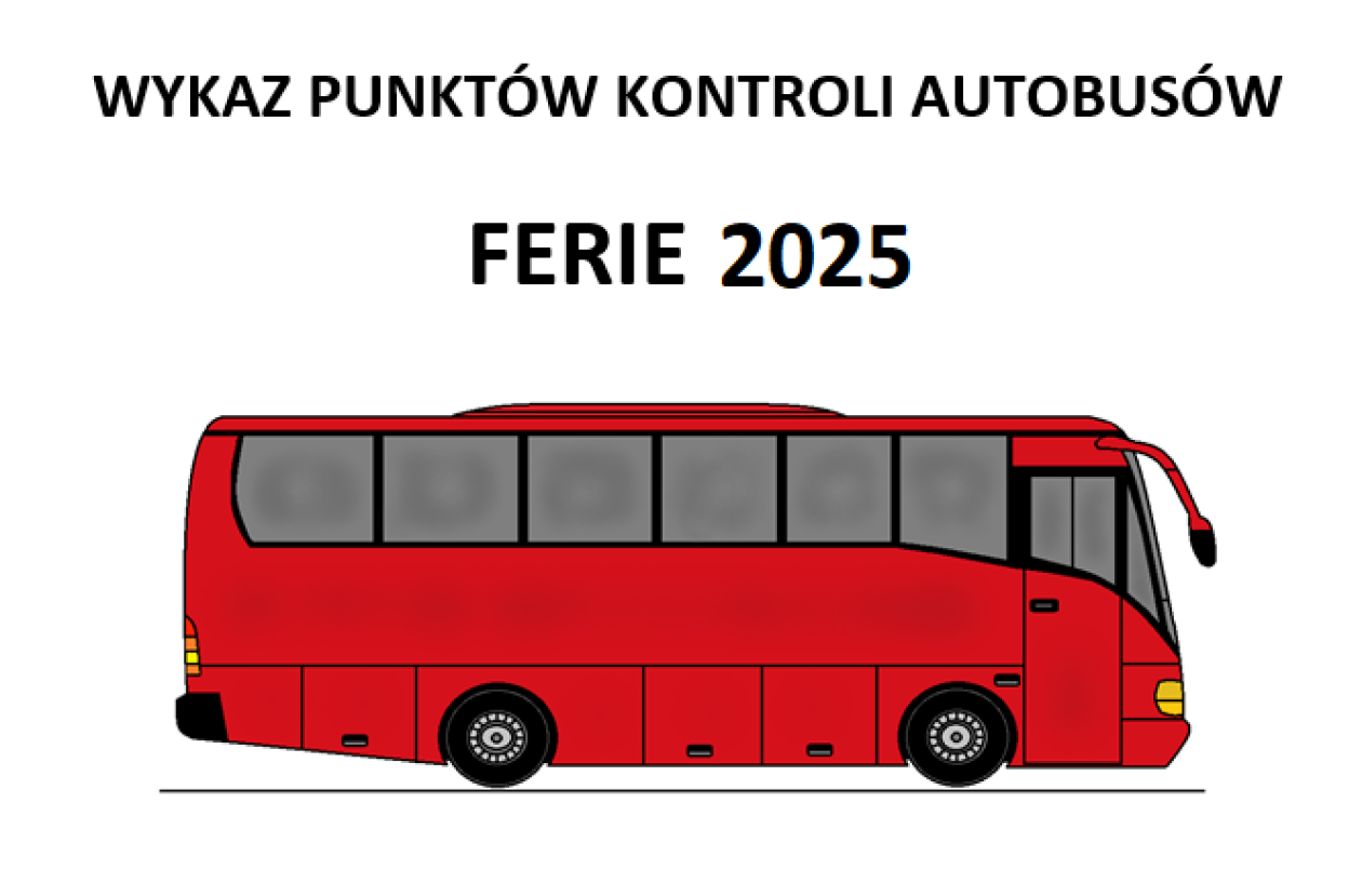 Kontrole autobusów przed feriami zimowymi 2025