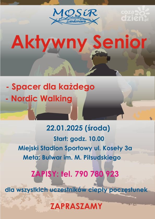 Aktywny spacer w Sandomierzu