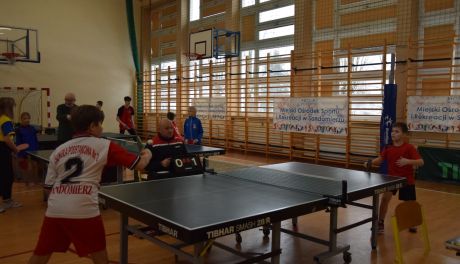 Mistrzostwa Sandomierza Szkół Podstawowych w Tenisie Stołowym (ZDJĘCIA)