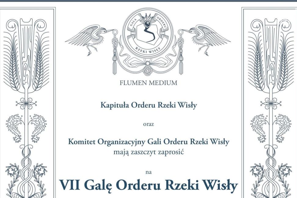 VII Gala Orderu Rzeki Wisły już w lutym