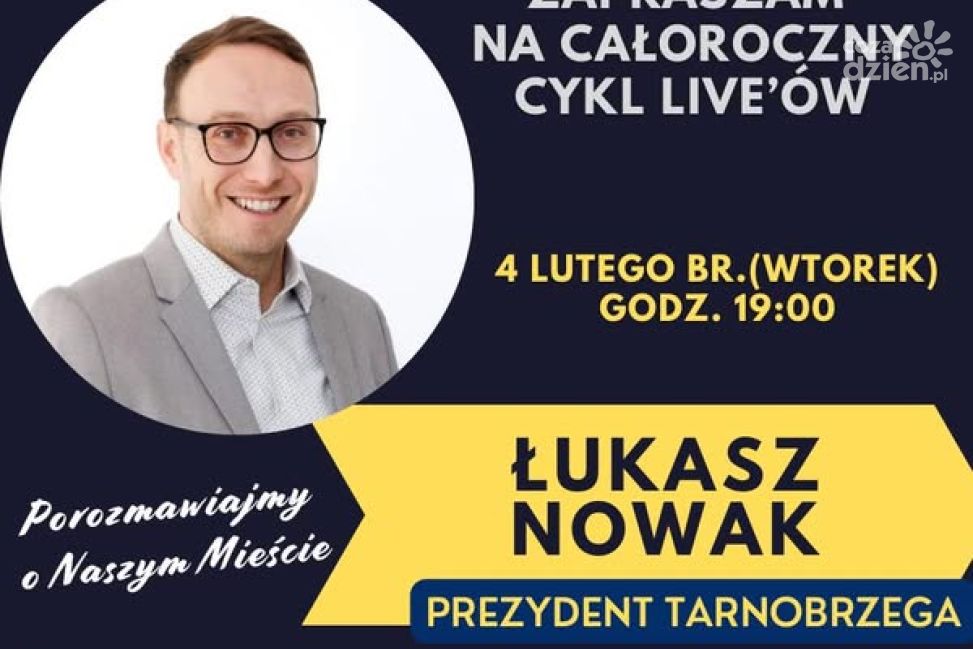 Kolejny "live" z prezydentem