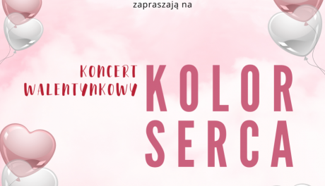 Koncert Walentynkowy "Kolor Serca" w Gminie Samborzec