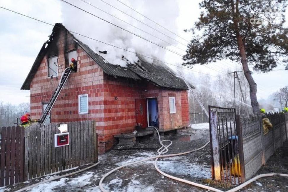 Pożar w Dacharzowie. Jedna osoba nie żyje