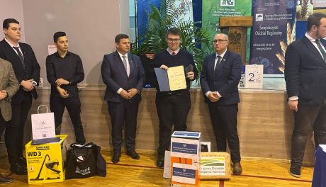 Uczeń z Sandomierza najlepszy w Olimpiadzie Młodych Producentów Rolnych