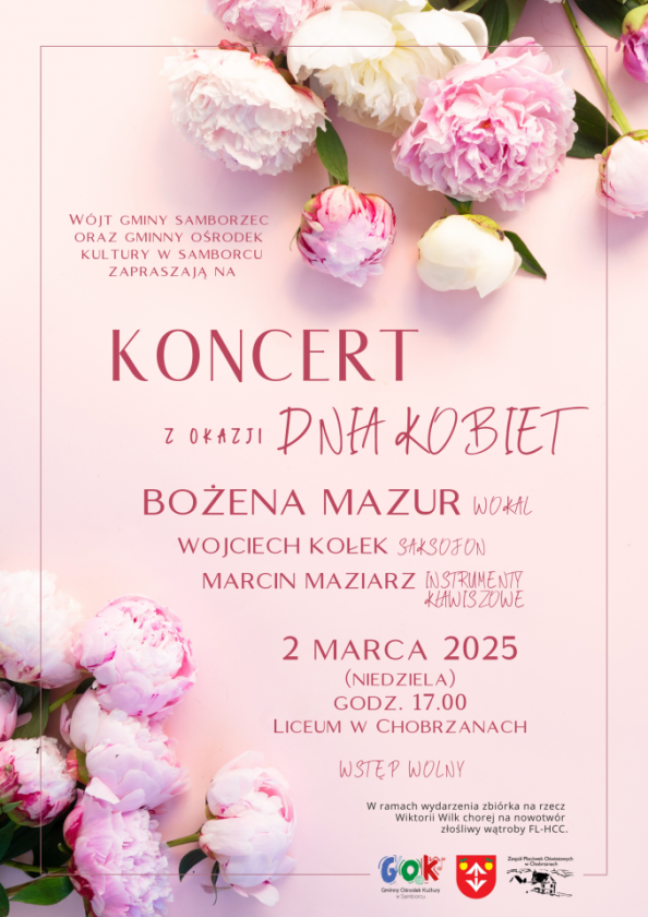 Koncert z okazji Dnia Kobiet w Chobrzanach