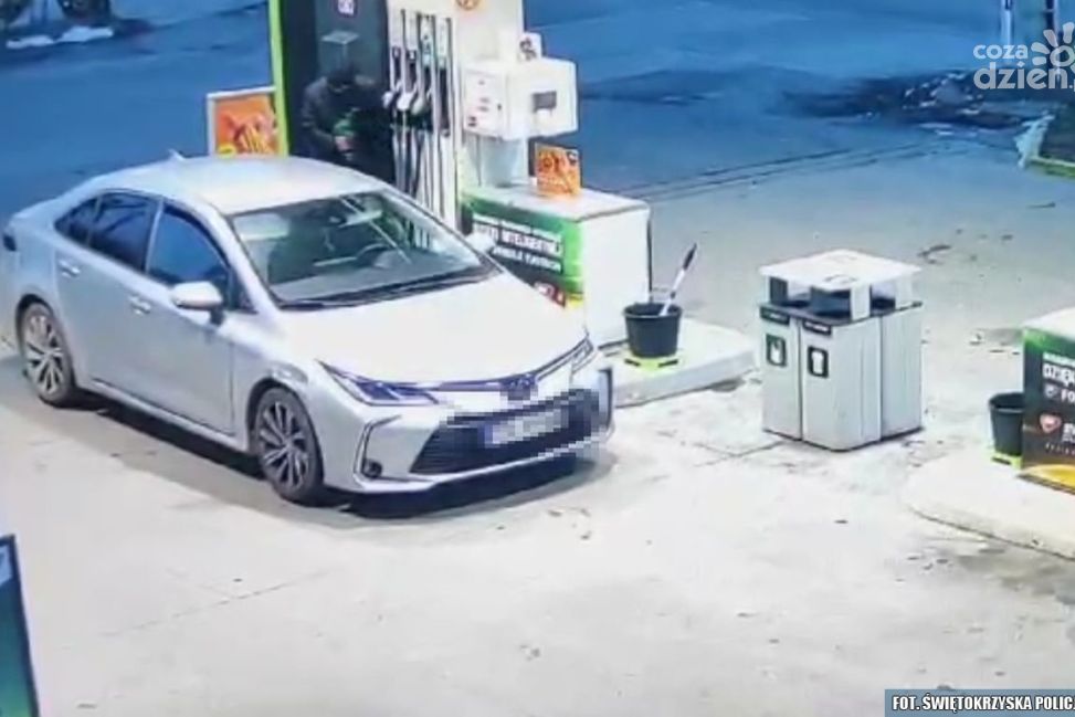 Przestępcy zatrzymani po kradzieży tablic i paliwa w Sandomierzu