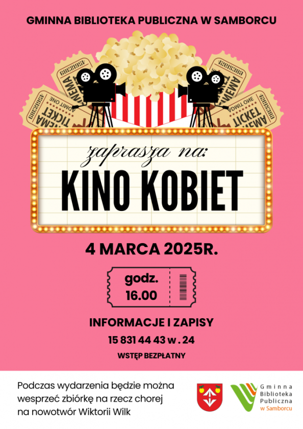 Kino Kobiet w Samborcu – seans filmowy i wsparcie dla Wiktorii