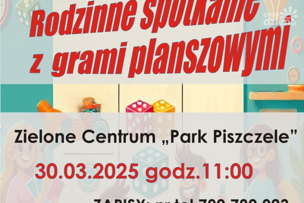 Rodzinne spotkanie z grami planszowymi