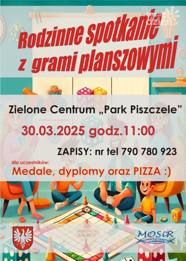 Rodzinne spotkanie z grami planszowymi