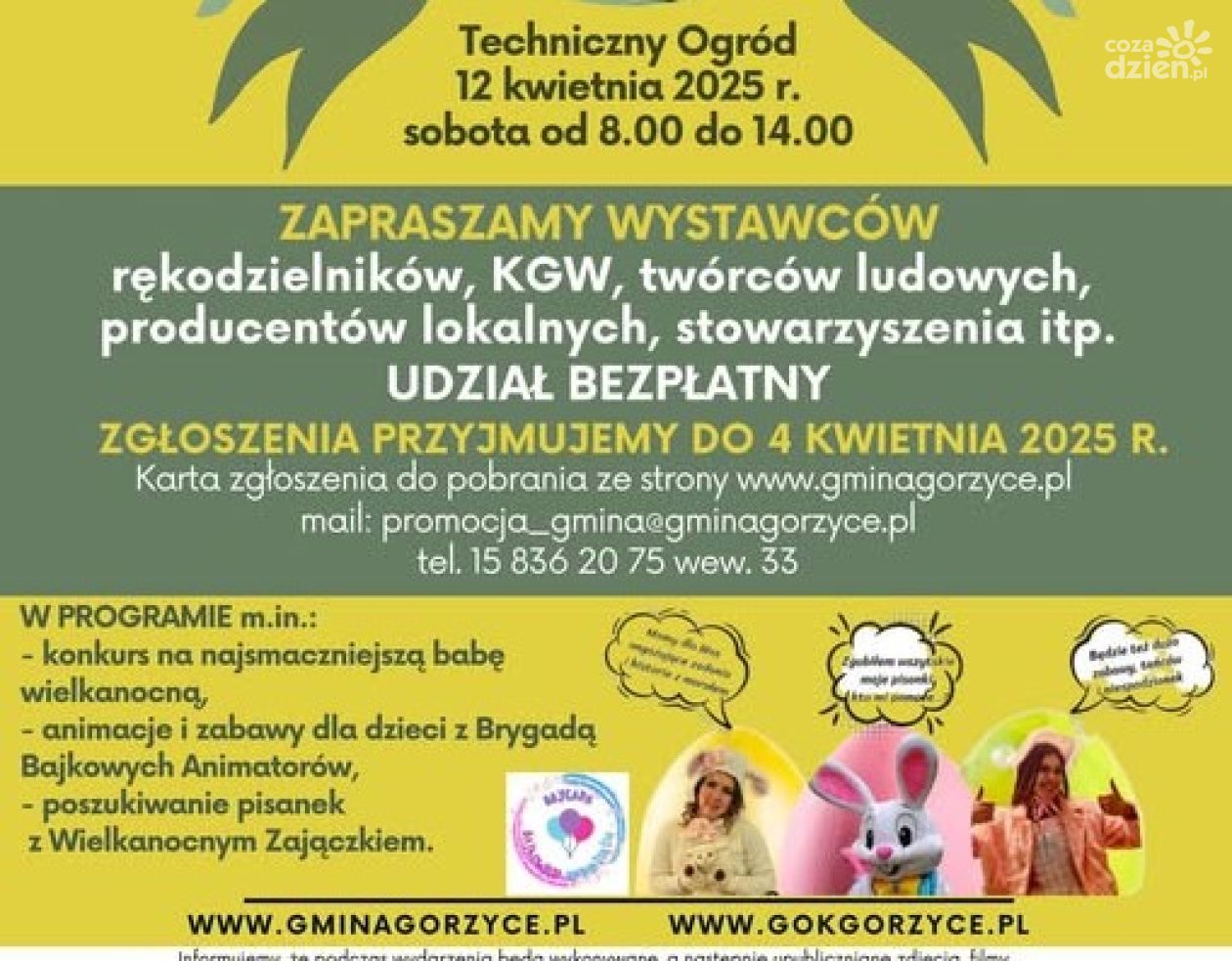 Wystaw się na Festiwalu Wielkanocnych Potraw i Rękodzieła Artystycznego