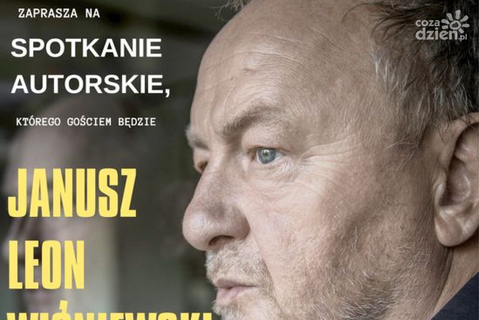 Spotkanie autorskie z Januszem Leonem Wiśniewskim
