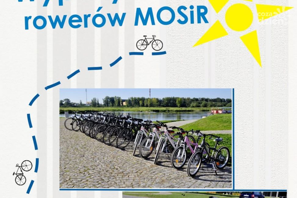 Rodzinna przejażdżka po Sandomierzu? Zajrzyj do wypożyczalni MOSiR (ZDJĘCIA)