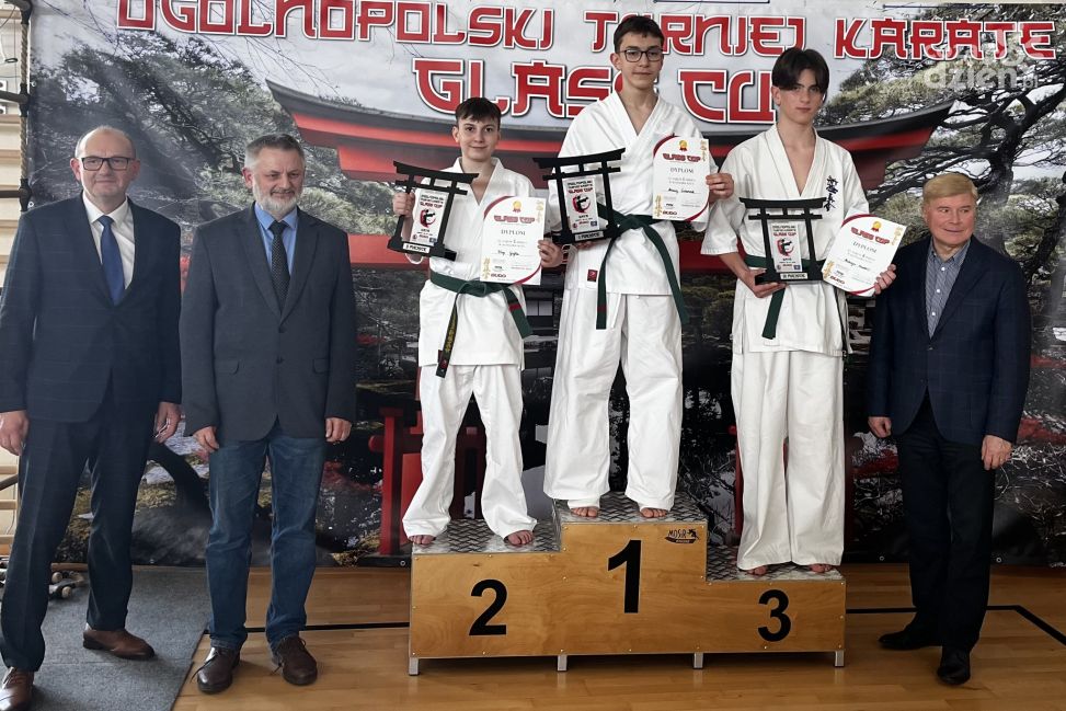 Filip Gajda wśród najlepszych na ogólnopolskim turnieju karate GLASS CUP w Krośnie