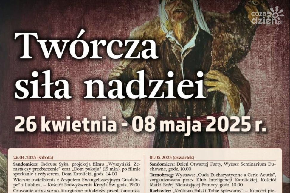 Dni Kultury Chrześcijańskiej Diecezji Sandomierskiej – „Twórcza siła nadziei”