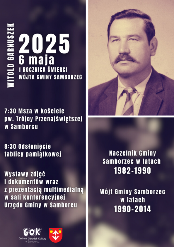 Samborzec wspomina Witolda Garnuszka