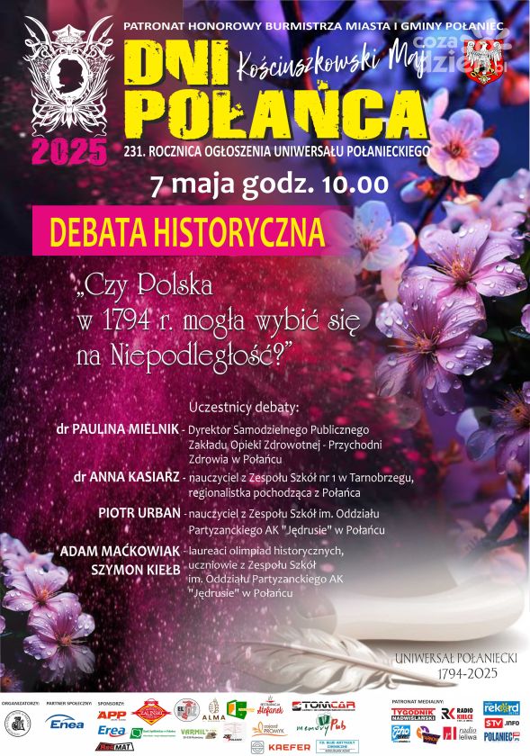 Historyczna debata w Połańcu. Czy Polska w 1794 roku mogła odzyskać niepodległość?