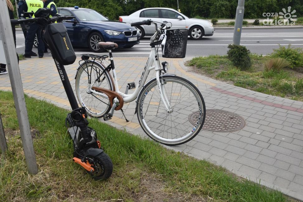 Potrącenie nastolatka na hulajnodze. Policja apeluje o ostrożność