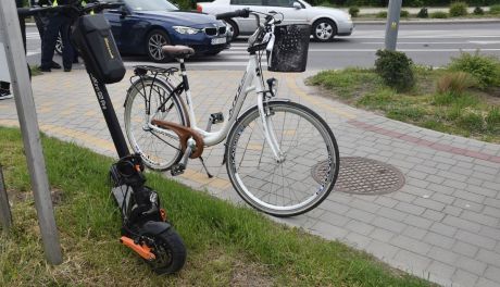 Potrącenie nastolatka na hulajnodze. Policja apeluje o ostrożność