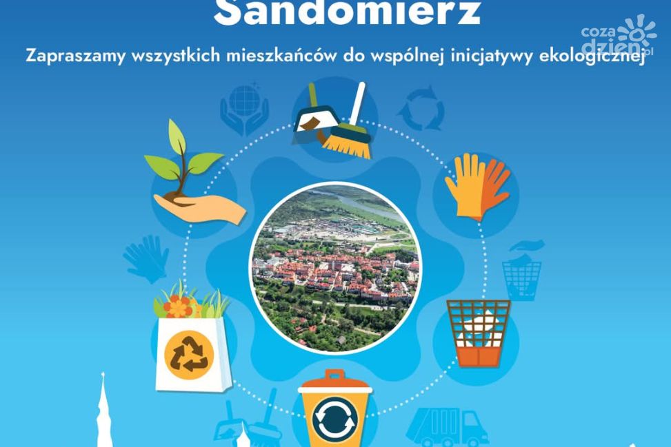 Sandomierz sprząta razem: wielka akcja już 10 maja