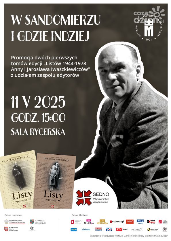 Ostatni ślad Iwaszkiewicza w Sandomierzu – promocja listów i finał wystawy na Zamku