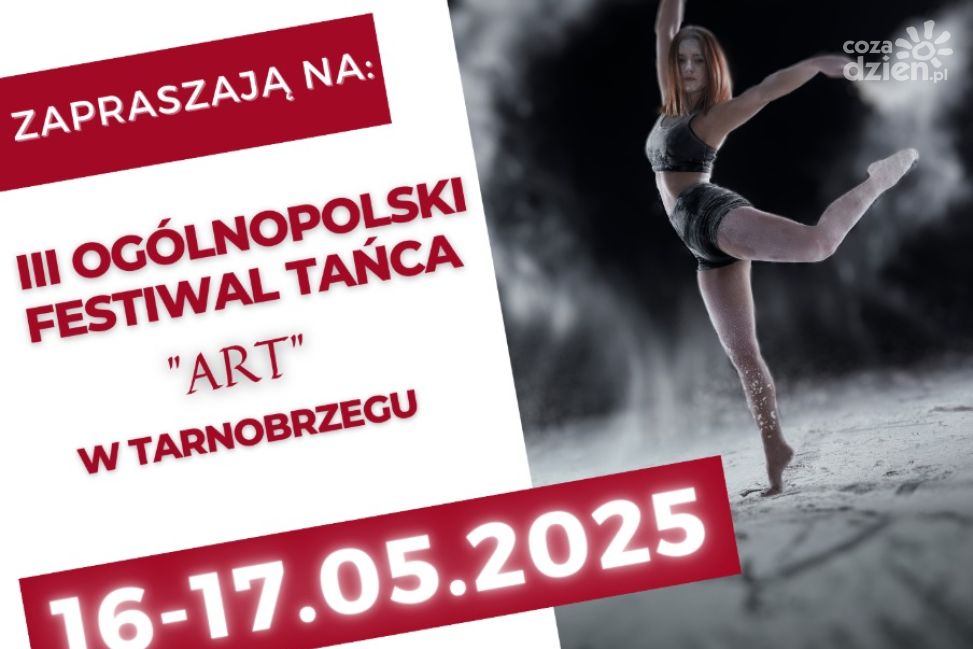 Tarnobrzeg zatańczy po raz trzeci! III Ogólnopolski Festiwal Tańca "ART" już w maju