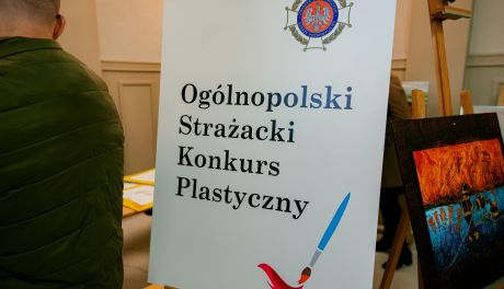 Strażacy w oczach młodych artystów. Gala konkursu plastycznego w Sandomierzu