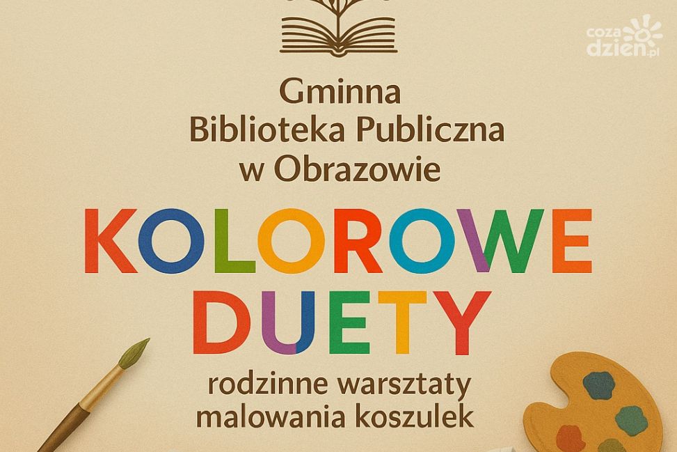 „Kolorowe Duety” w Obrazowie – rodzinne warsztaty pełne barw