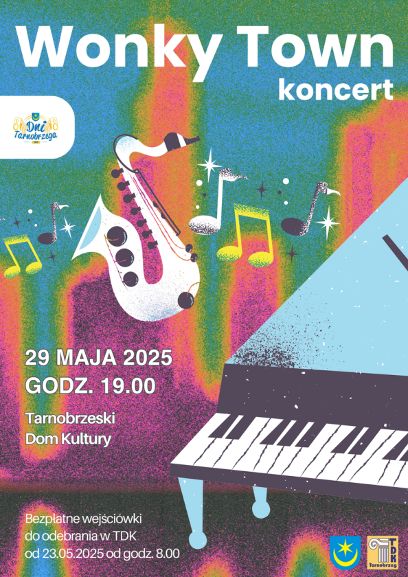Muzyczna uczta z zespołem Wonky Town już 29 maja w Tarnobrzegu