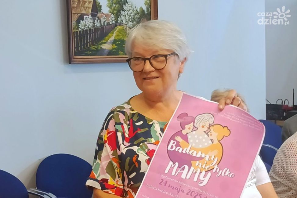 „Badamy nie tylko Mamy” – profilaktyka nowotworowa w centrum Sandomierza