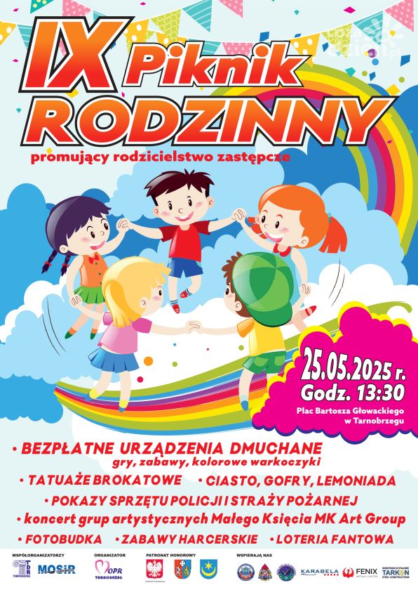 Rodzinne święto w Tarnobrzegu. Przed nami IX Piknik promujący rodzicielstwo zastępcze