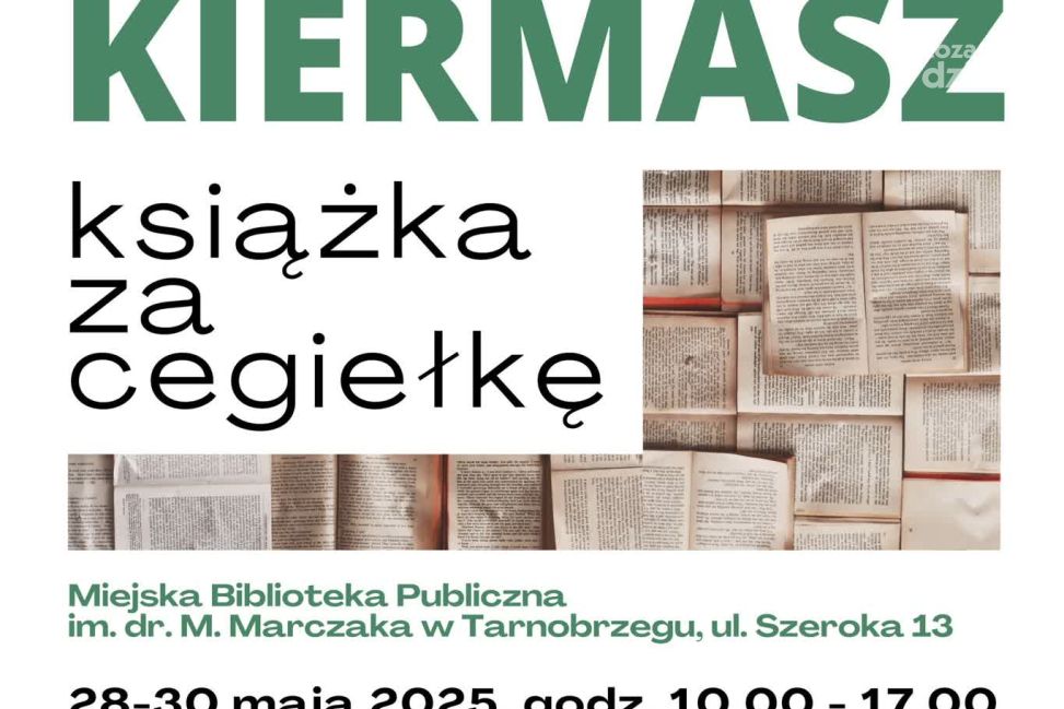 „Książka za cegiełkę” – książkowy kiermasz w tarnobrzeskiej bibliotece